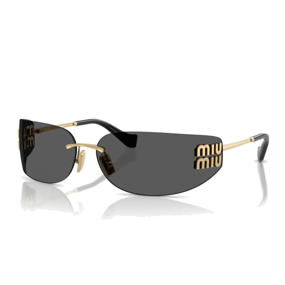 Miu Miu Yellow Sunglasses, Female, One Size, Mua51s Sunglasses