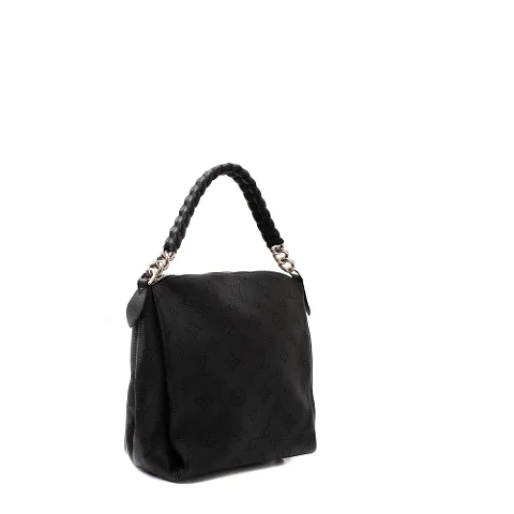 Louis Vuitton Vintage Pre-owned Leather louis-vuitton-bags Black Dames