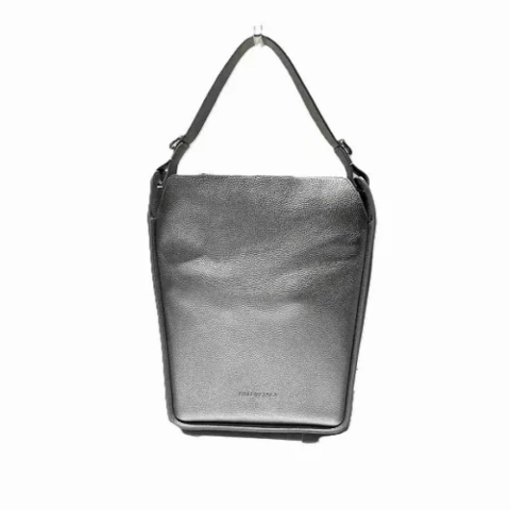 Balenciaga Vintage Pre-owned Leather balenciaga-bags Gray Dames