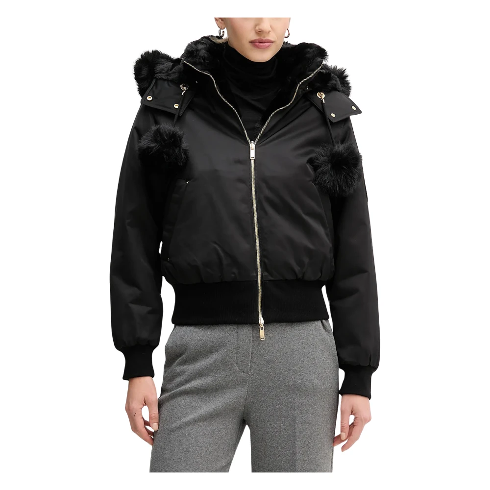 Moose Knuckles Women's Black Debbie Bomber Jacket