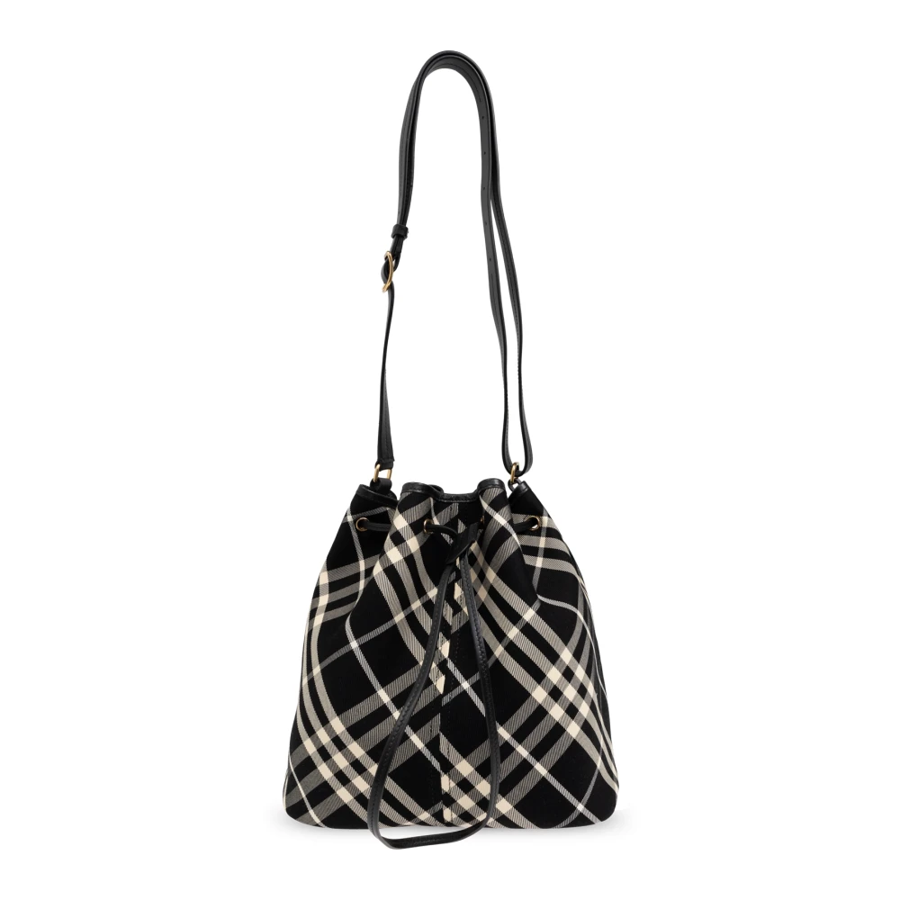 Burberry Bucket schoudertas Black Dames