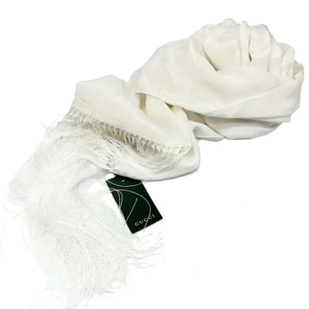 Pre-owned > Pre-owned Accessories > Pre-owned Scarves - - Gucci Vintage - Modalova