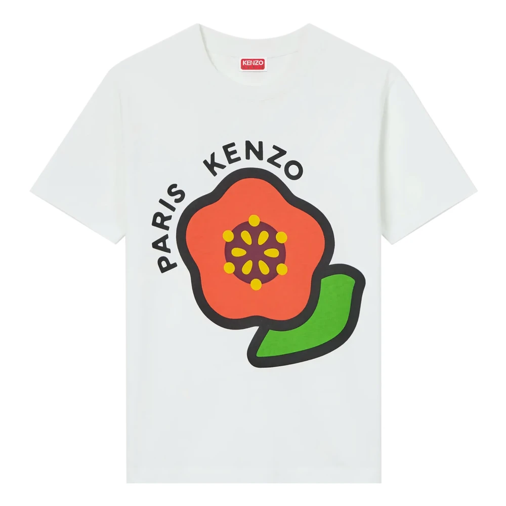 Kenzo Witte T-shirts en Polos White Dames