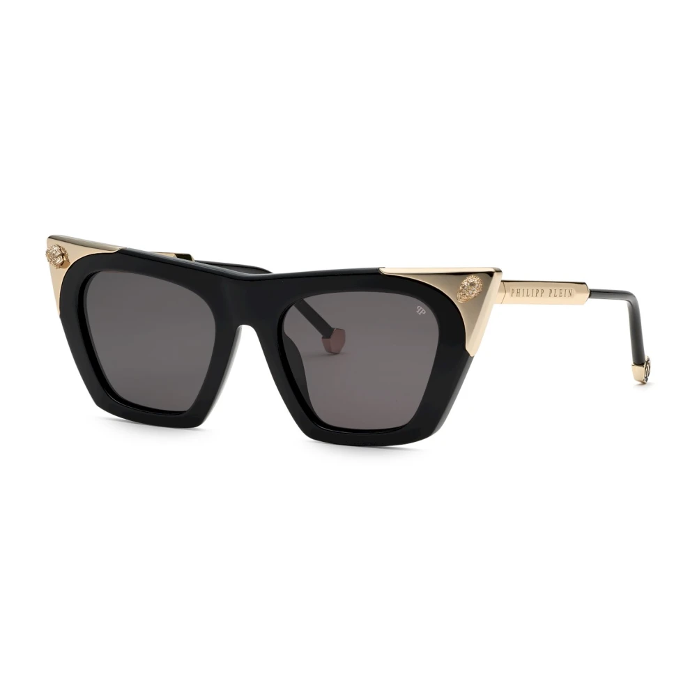Philipp Plein Women's Black Sunglasses, 52 Mm, Cat-Eye Sunglasses