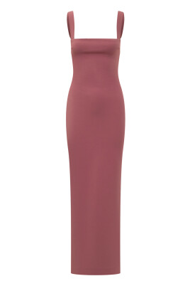 knee length dresses for ladies The Joni Maxi Dress in Cream – Solace London main image 1