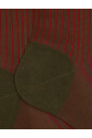 chaussettes-courtes-en-coton-vert-a-cotes-jumelees-pour-hommes