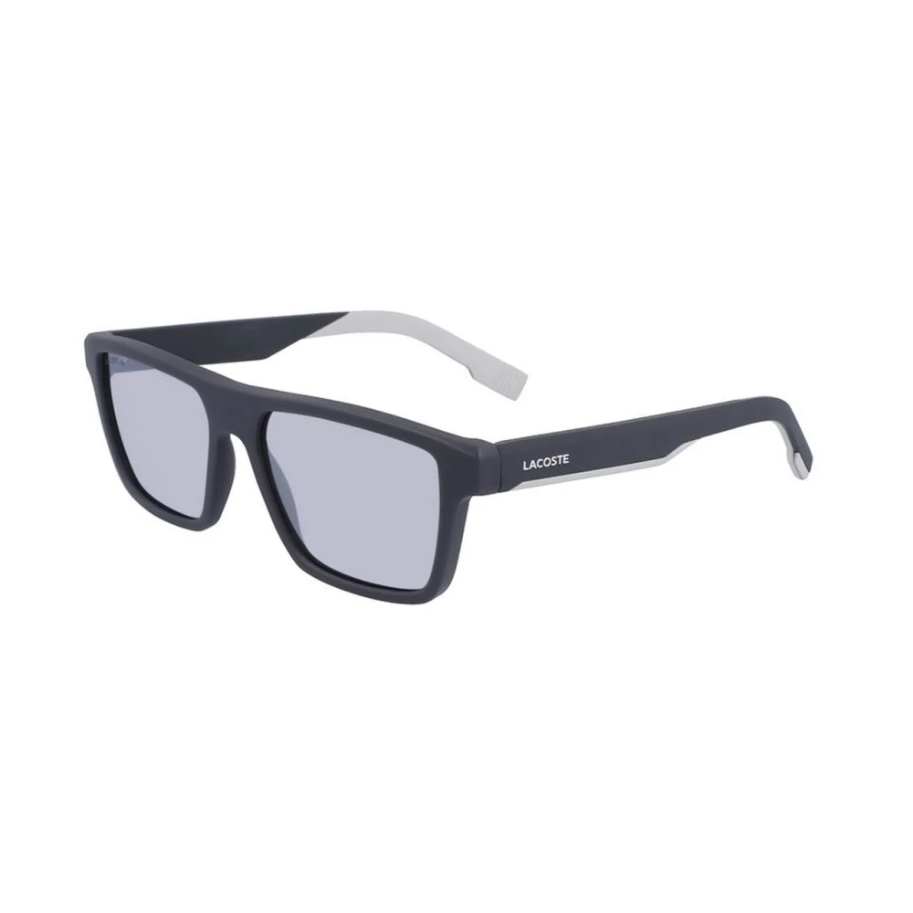 Lacoste Men's Gray Sunglasses, 55 Mm, Authentic Stylish Glasses, Premium Quality!