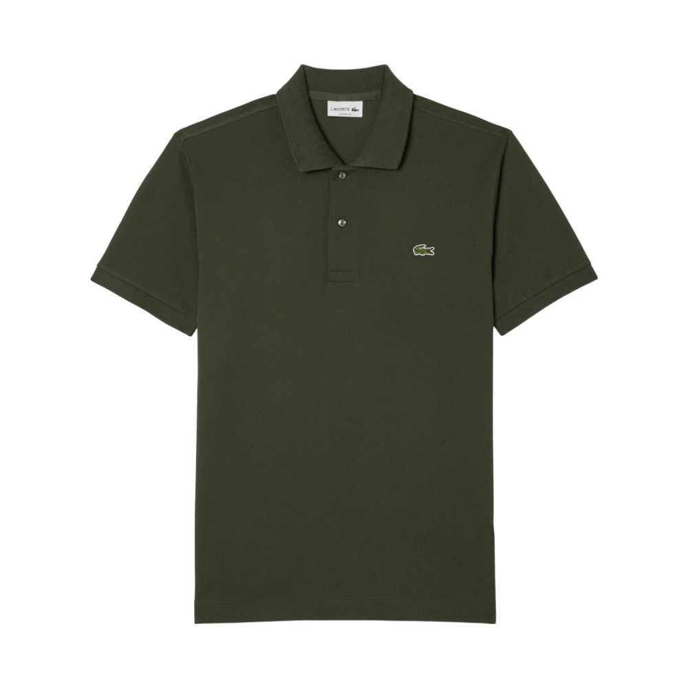 Lacoste Men's Green Polo Shirt Classic Style