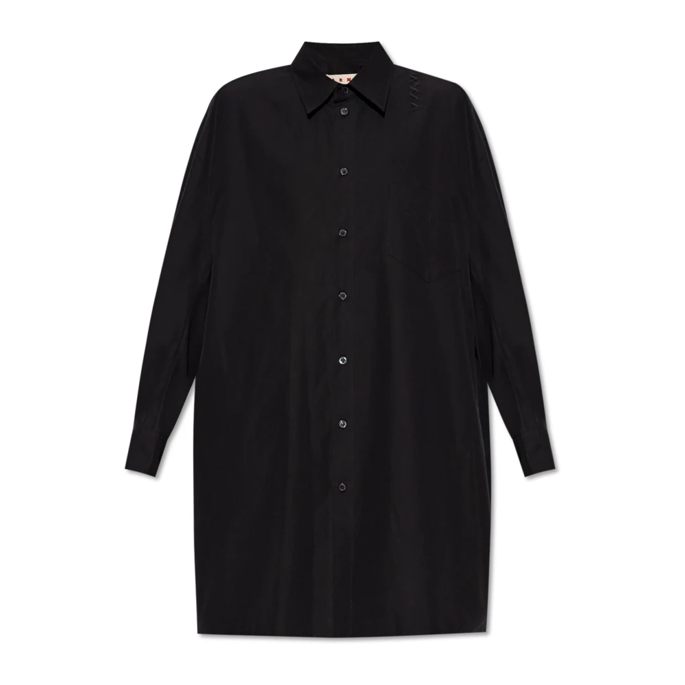 Marni Overhemdjurk Black Dames