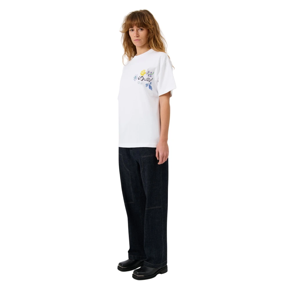 Soulland Flora T-shirt White Unisex