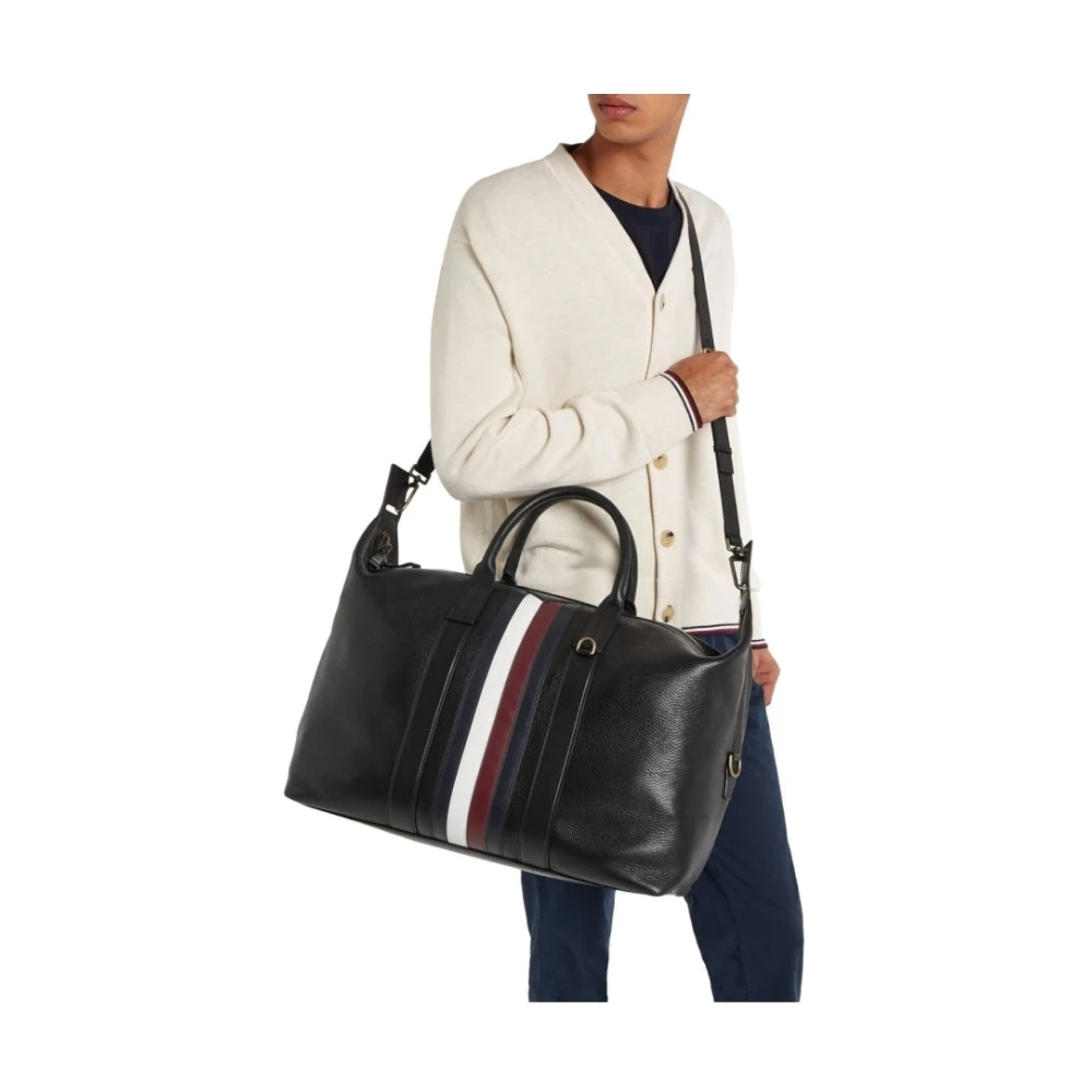 Tommy Hilfiger Zwarte Weekend Duffle Tas Black Heren