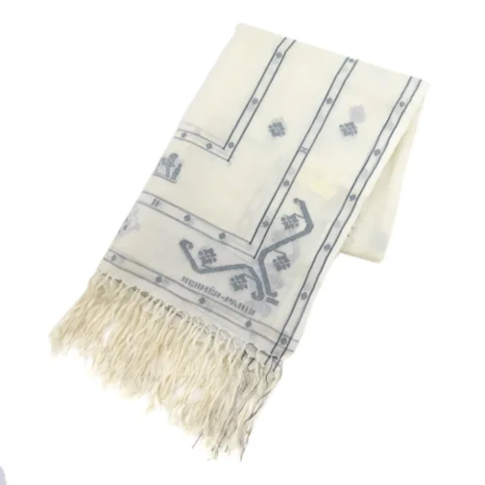 Pre-owned > Pre-owned Accessories > Pre-owned Scarves - - Hermès Vintage - Modalova