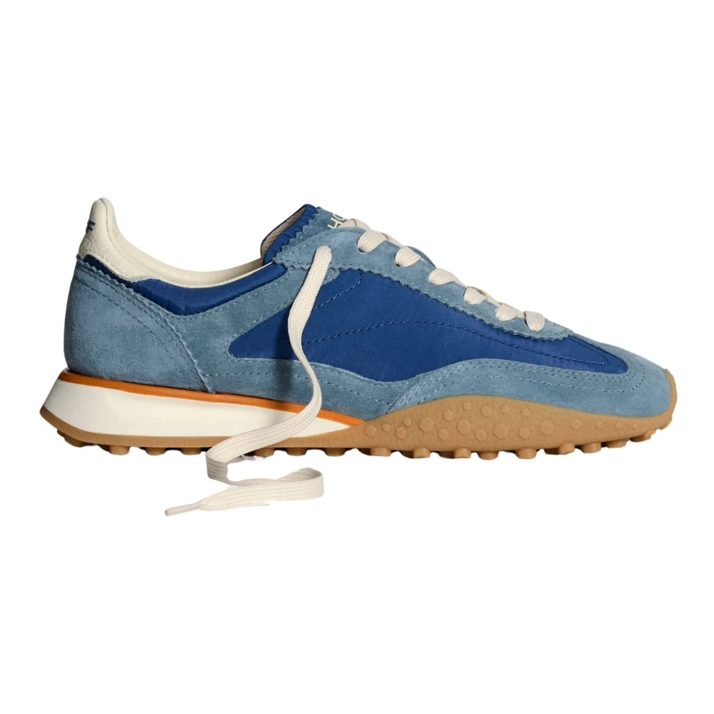 Hoff Blauwe Sneaker met Witte Achterkant Detail unisex Schoenen