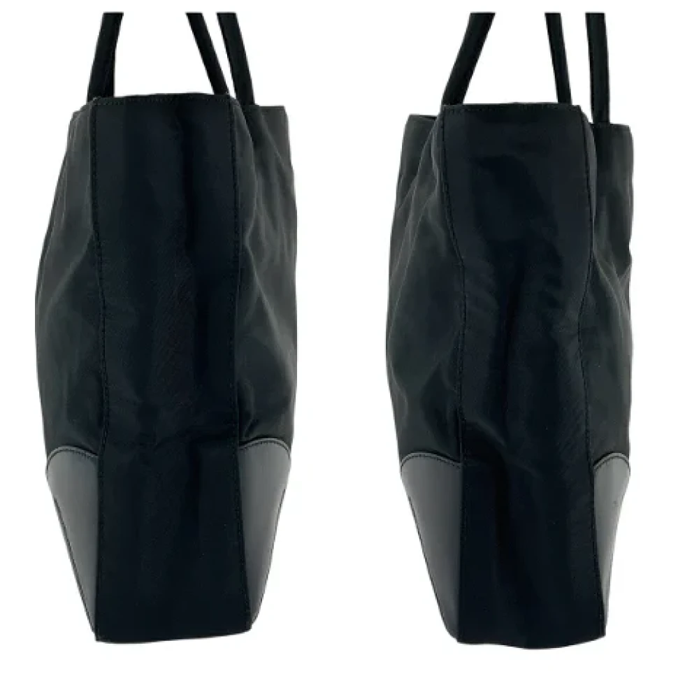 Prada Vintage Pre-owned Canvas totes Black Dames
