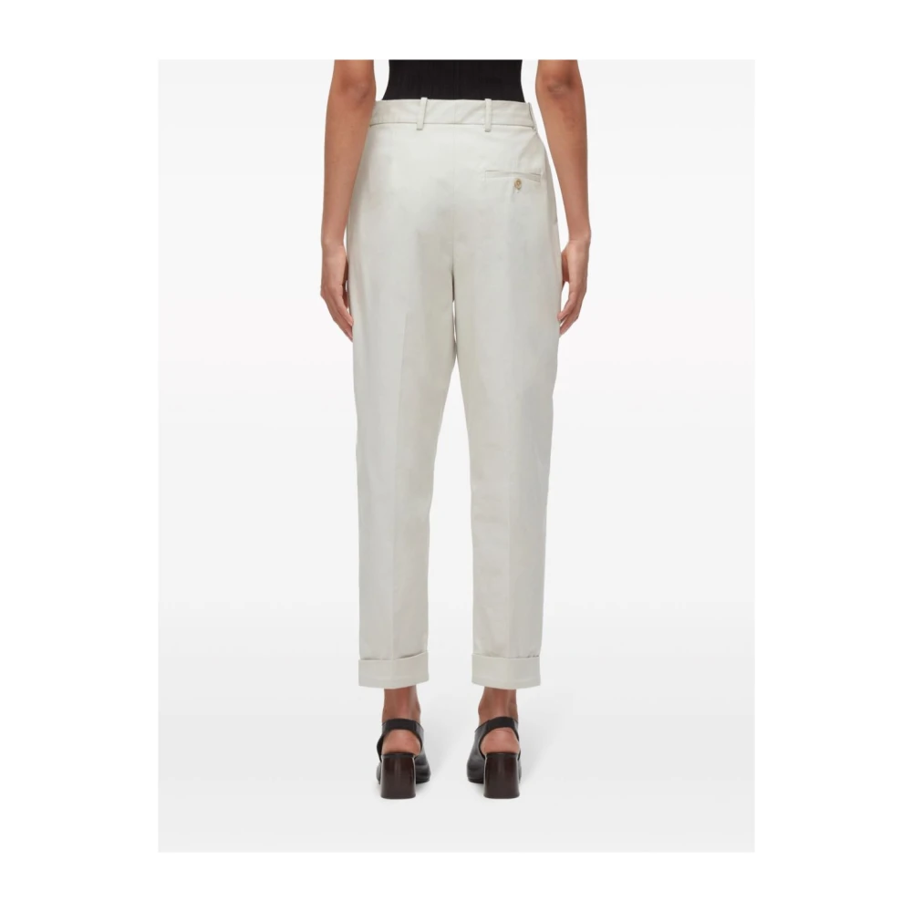 3.1 phillip lim Cropped Carrot Broek Gray Dames