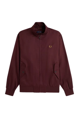 Klassisk Harrington Jacka Oxblood