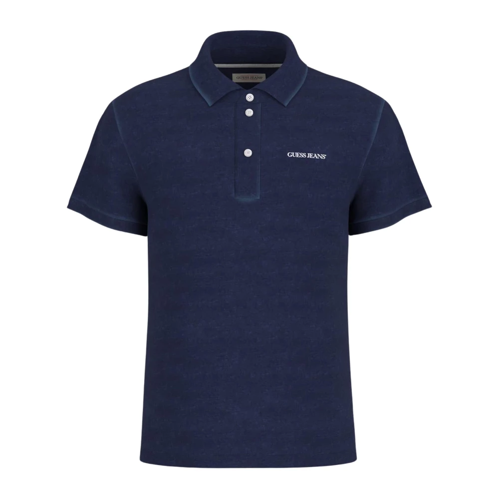 Guess - Tops > Polo Shirts - Blue - Guess - Modalova