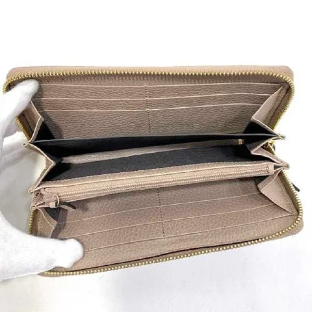 Gucci Vintage Pre-owned Leather wallets Pink Dames