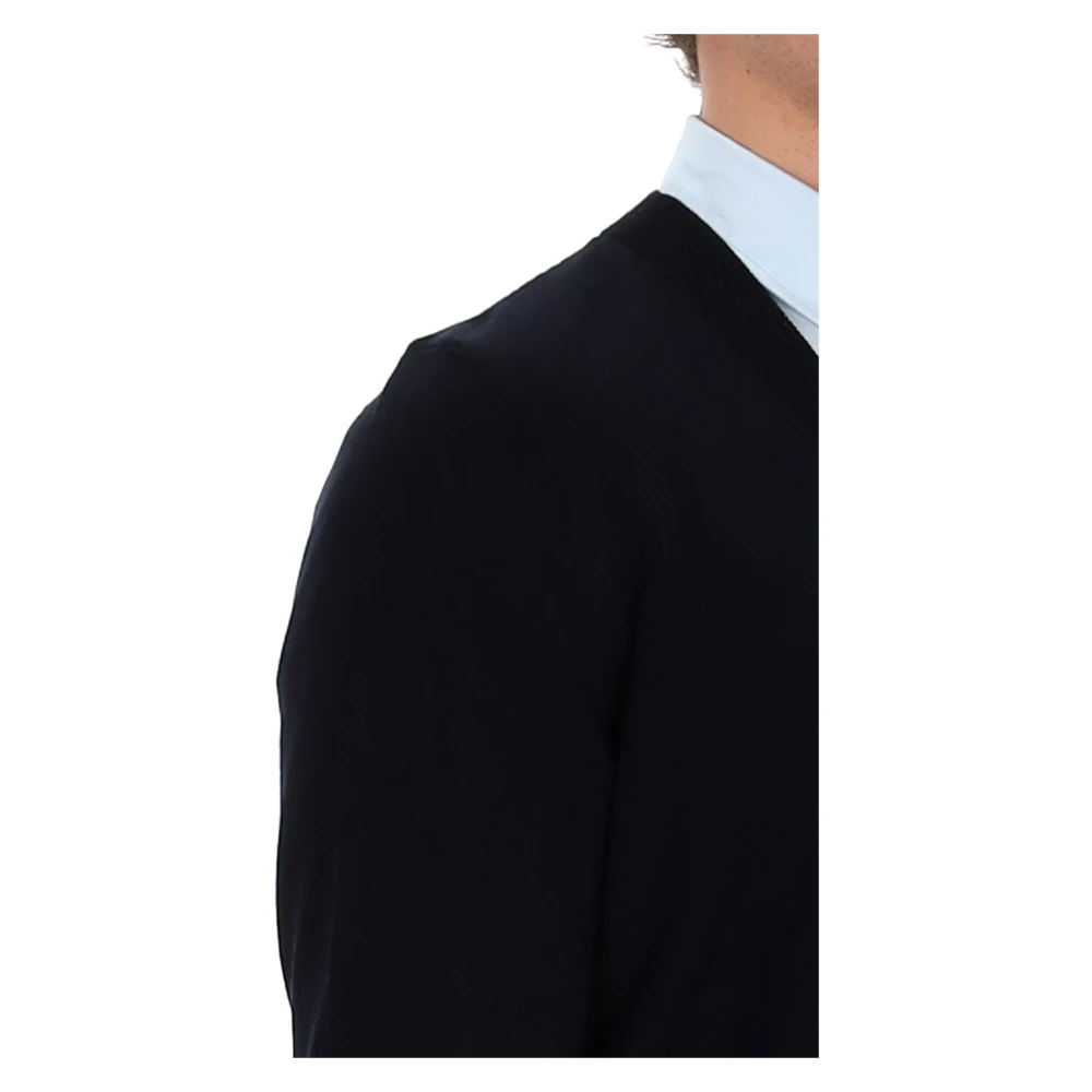 A.p.c. Blauwe Katoenen Cardigan Sweater Blue Heren