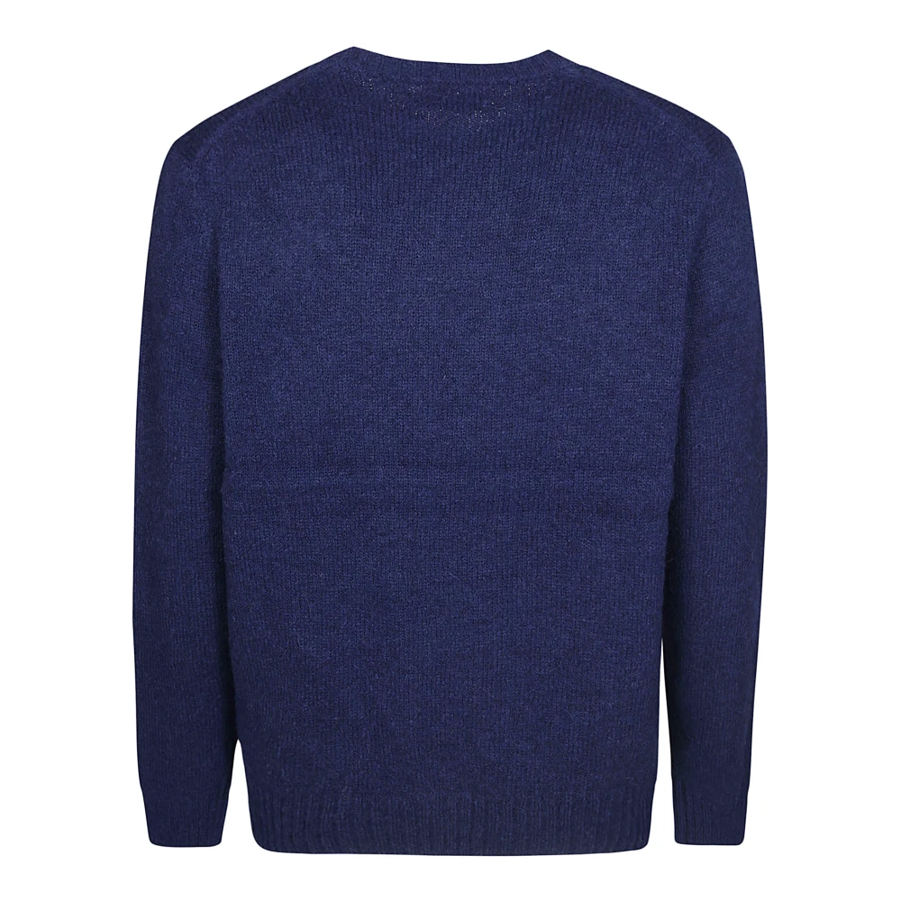 Polo Ralph Lauren Alpaca Crewneck Sweater Blue Heren