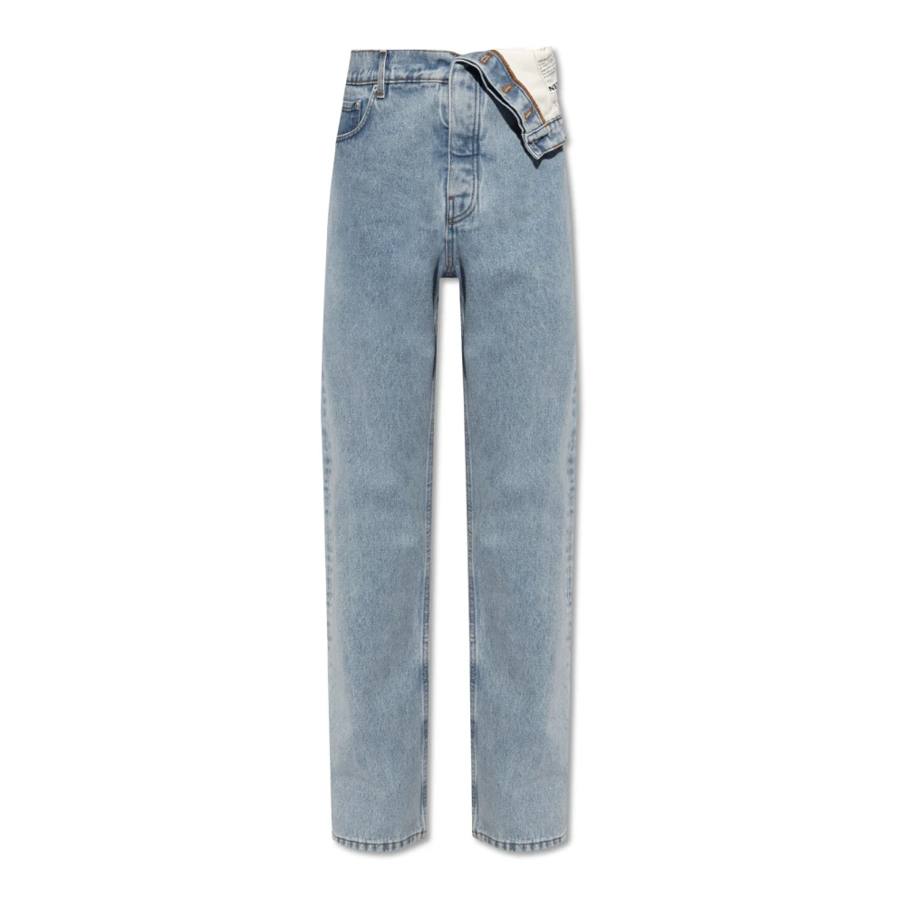 Y Project Jeans met asymmetrische afwerking Blue