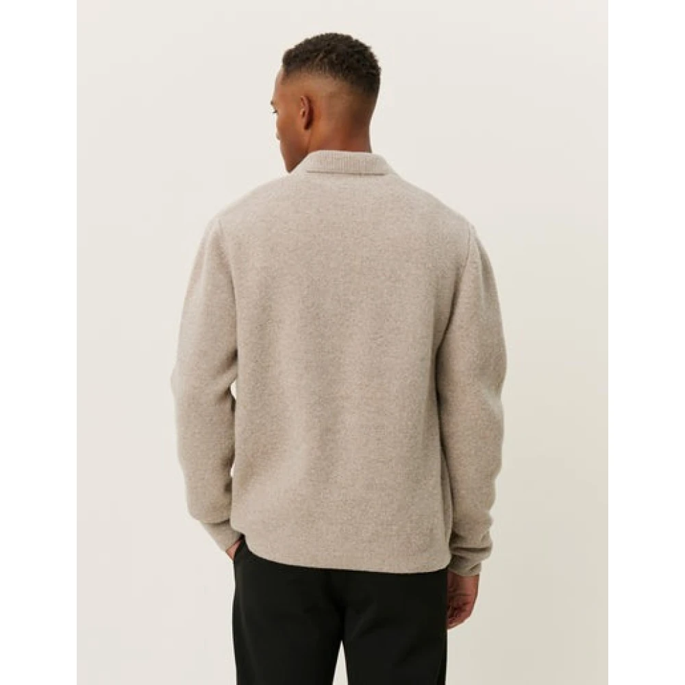 Les Deux Milano Overshirt in Fisher-stijl Beige Heren