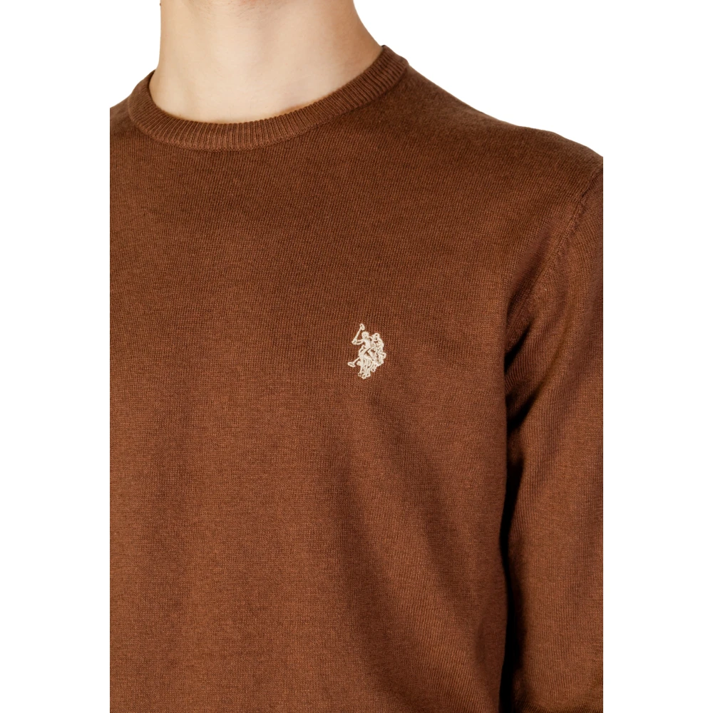 U.s. Polo Assn. Heren Gebreide Kleding Collectie: Herfst Winter Beige Heren
