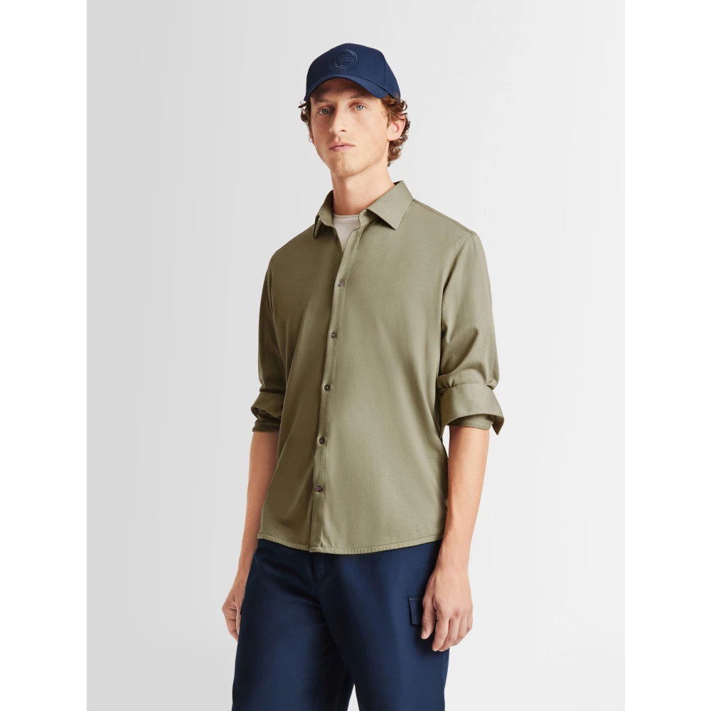 Fusalp Lars Lange Mouw Shirt Green Heren