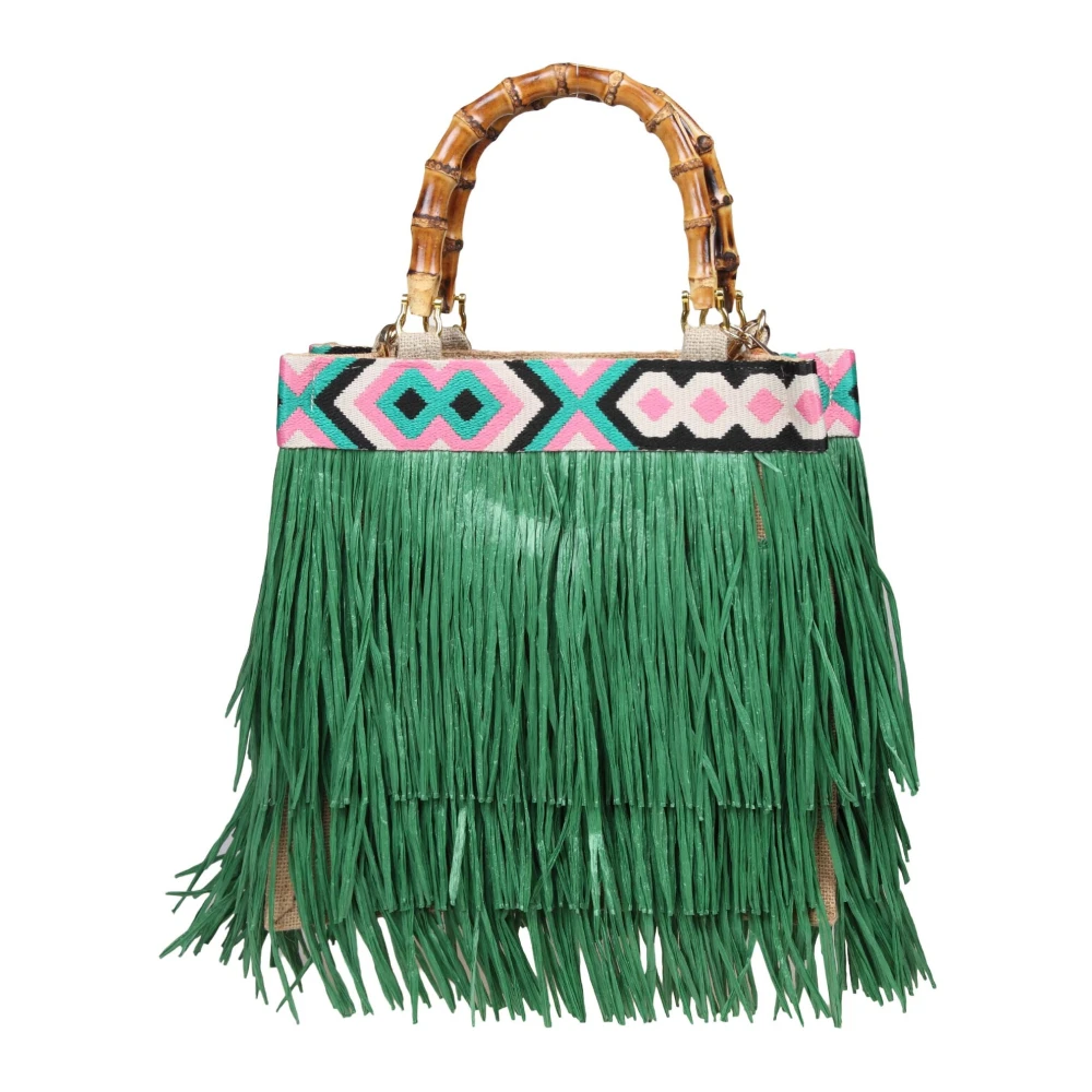 La Milanesa Handbags Green Dames