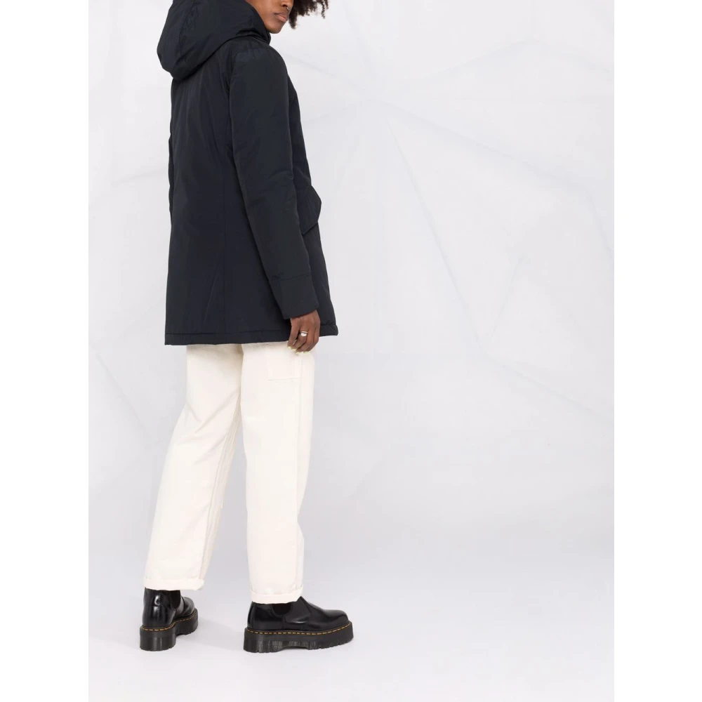 Woolrich Blauwe Jassen voor Mannen Blue Dames