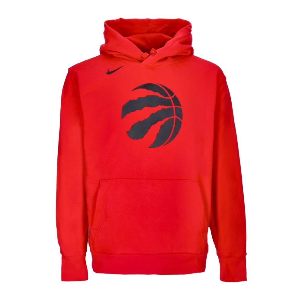 Nike Toronto Raptors Fleece Hoodie Red Heren