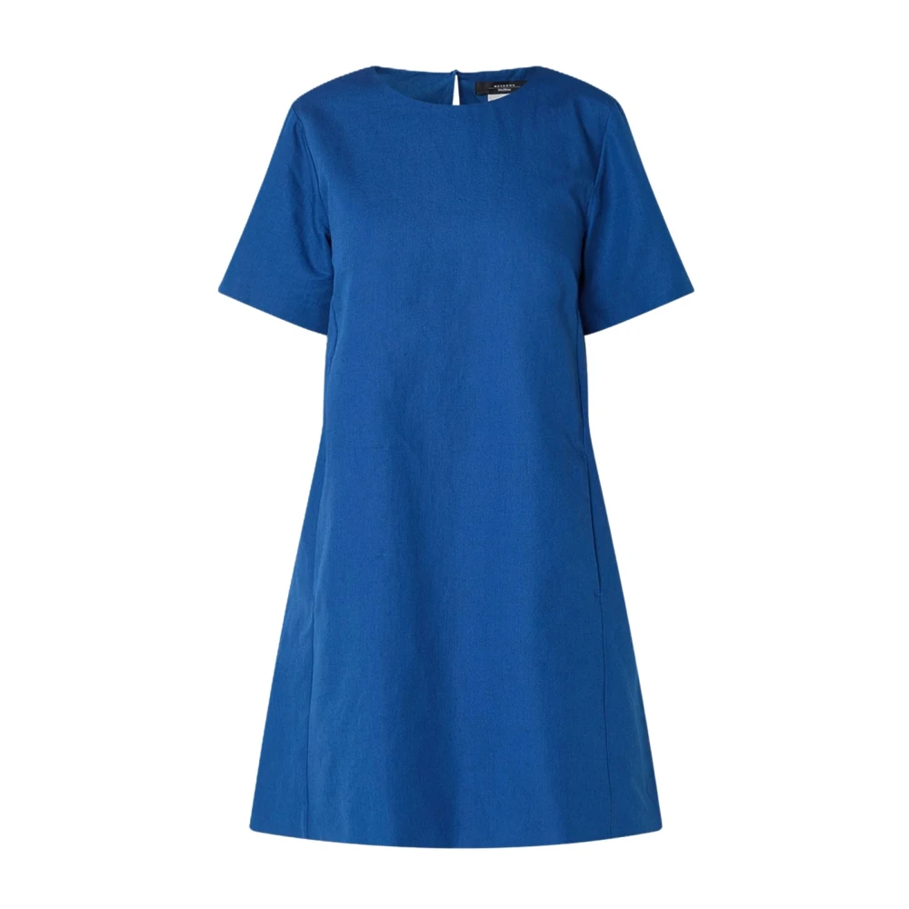 Weekend Max Mara Women's Blue Wkdaloa Dress - Short Dresses - S - Dresses