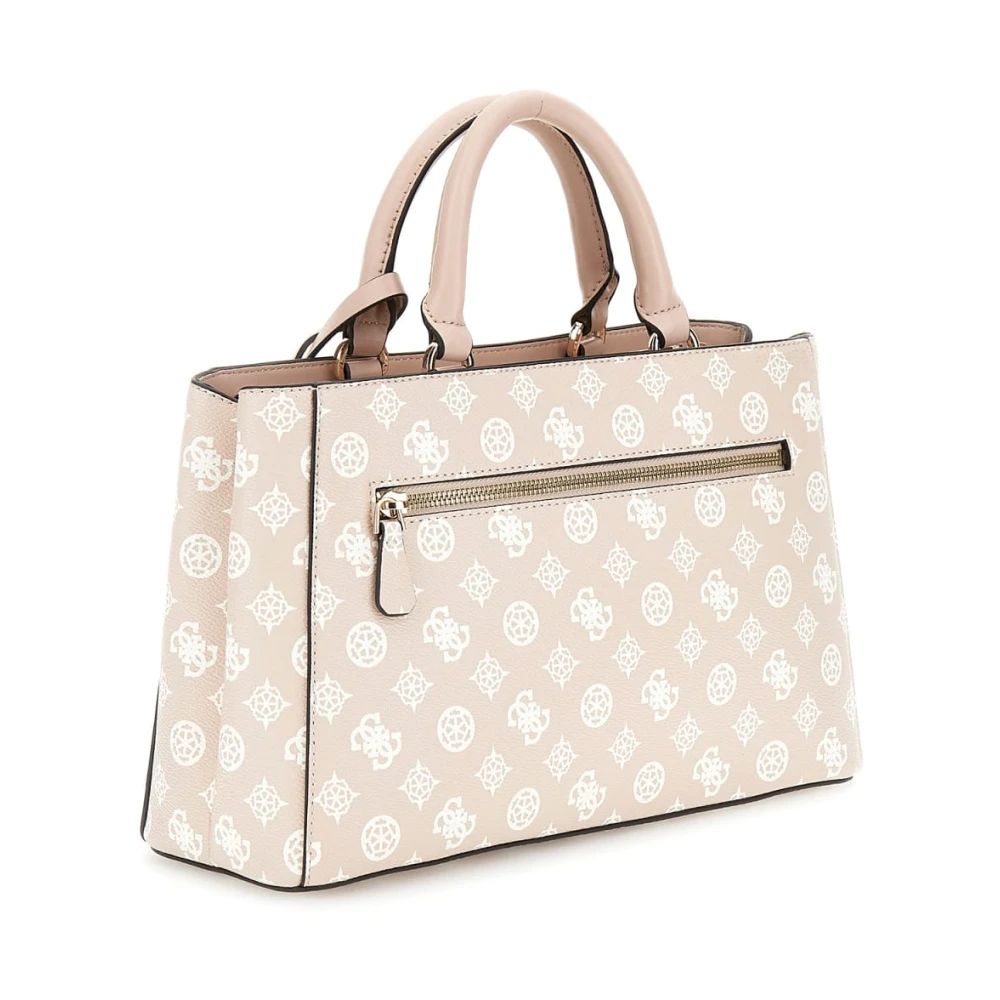 Guess Kleine Schoudertas met Sand Logo Pink Dames