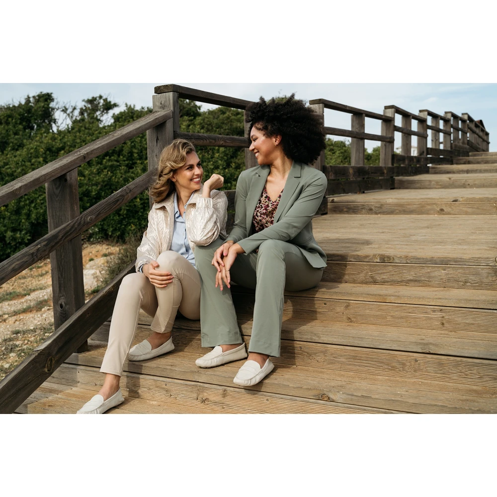&Co Woman Lichtgewicht Jas Gray Dames