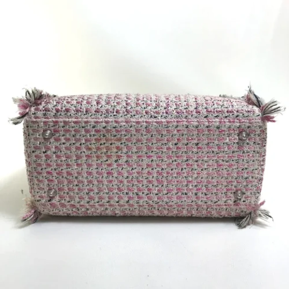 Dior Vintage Pre-owned Fabric dior-bags Pink Dames