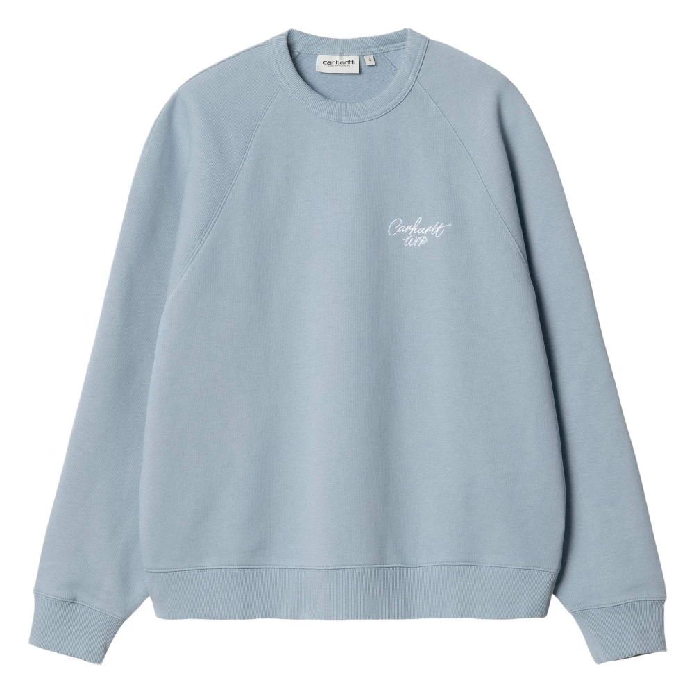 Carhartt WIP Handtekening hoodie Blue Dames