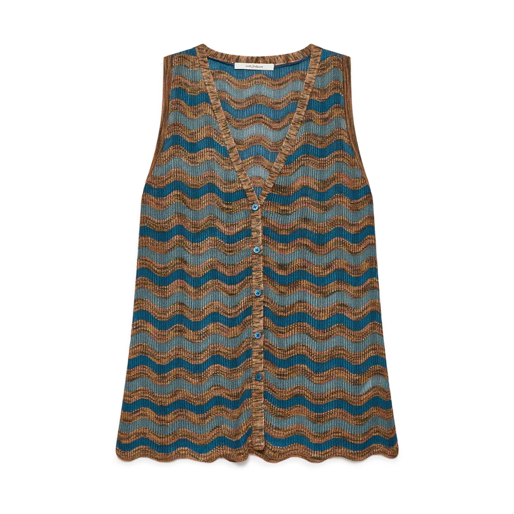 Maliparmi Nieuwe Golfvest Blue Dames