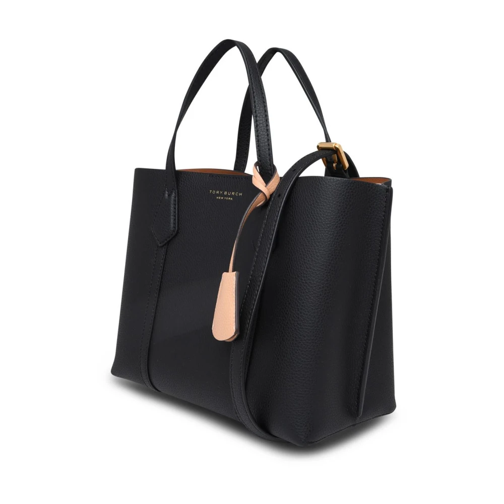 TORY BURCH Perry Leren Handtas Black Dames