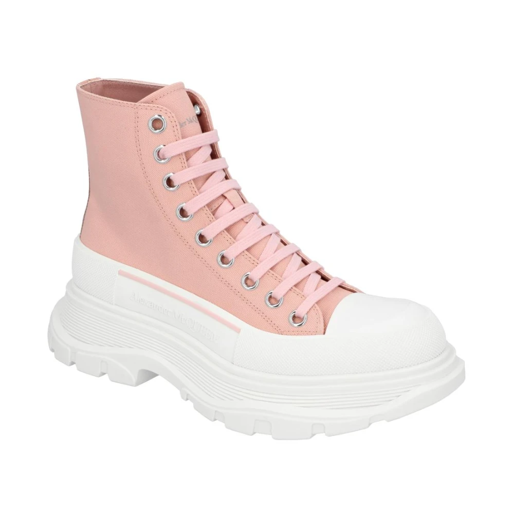 Alexander McQueen HighTop Sneaker Laarzen Dames Schoenen Roze
