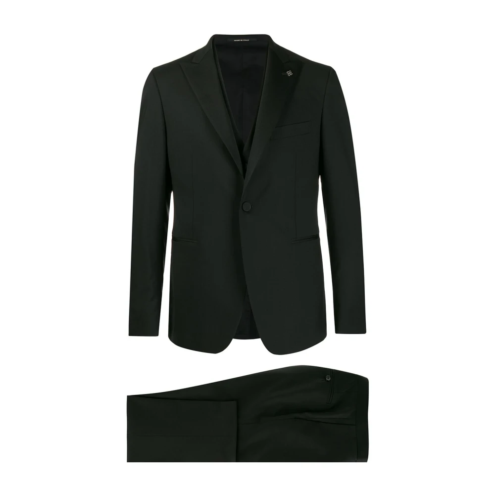 Tagliatore Jurken Zwart Black Heren
