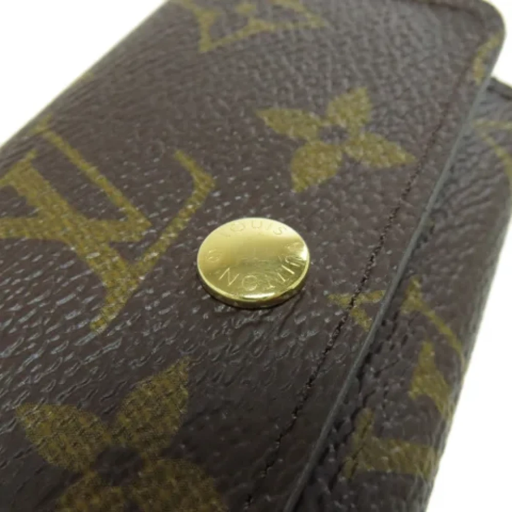 Louis Vuitton Vintage Pre-owned Canvas key-holders Brown Dames