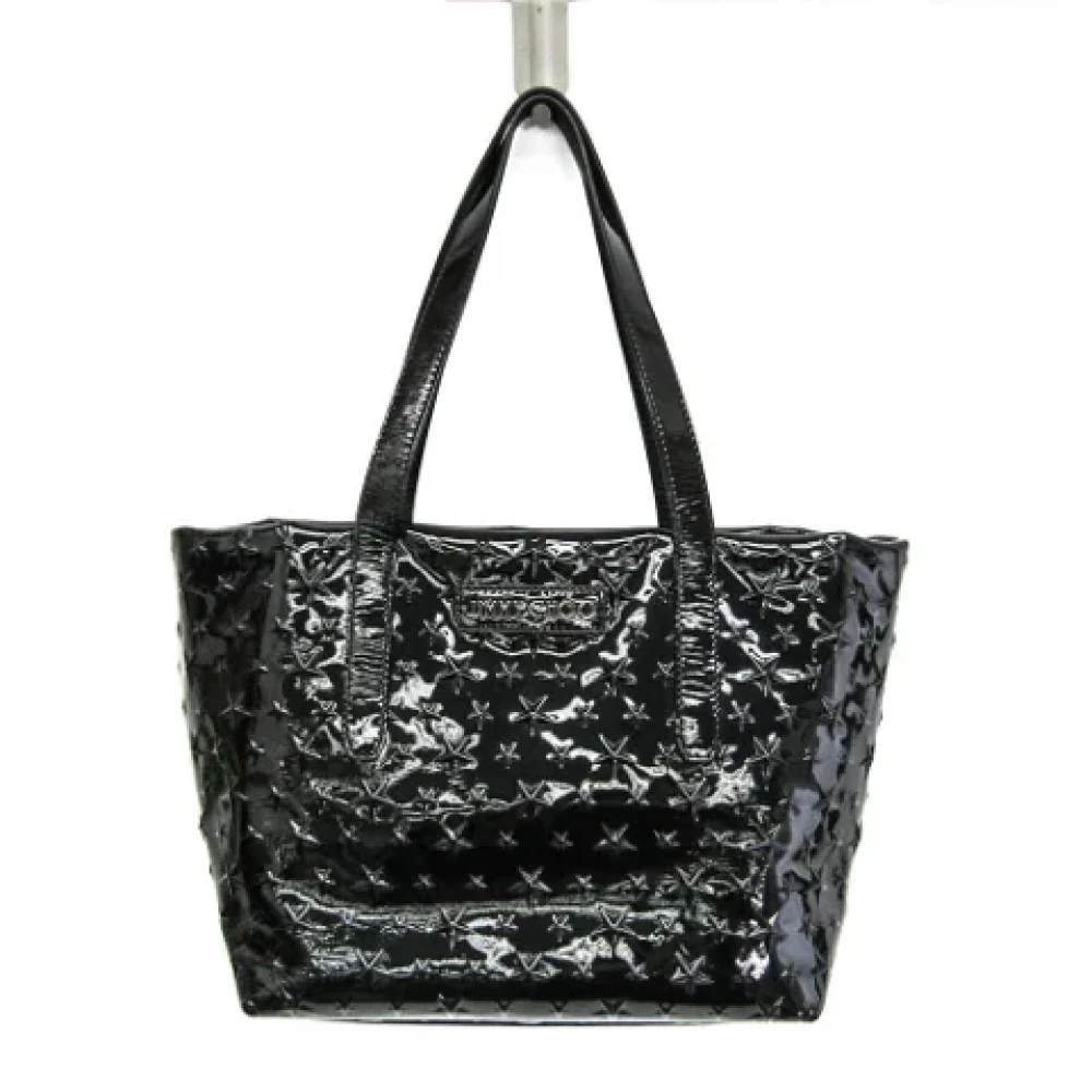 Jimmy Choo Pre-owned Leather handbags Black Dames