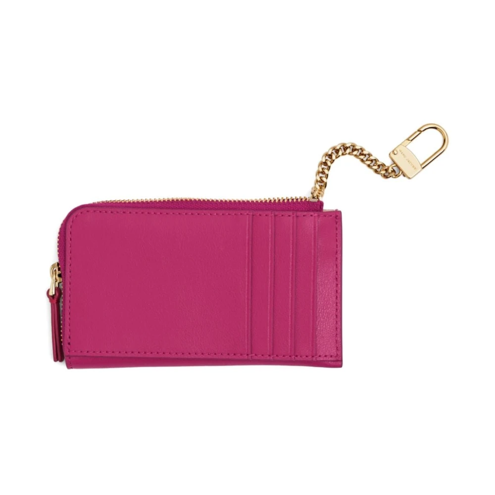 Marc Jacobs Rosa Zip Multi Kaarthouder Pink Dames