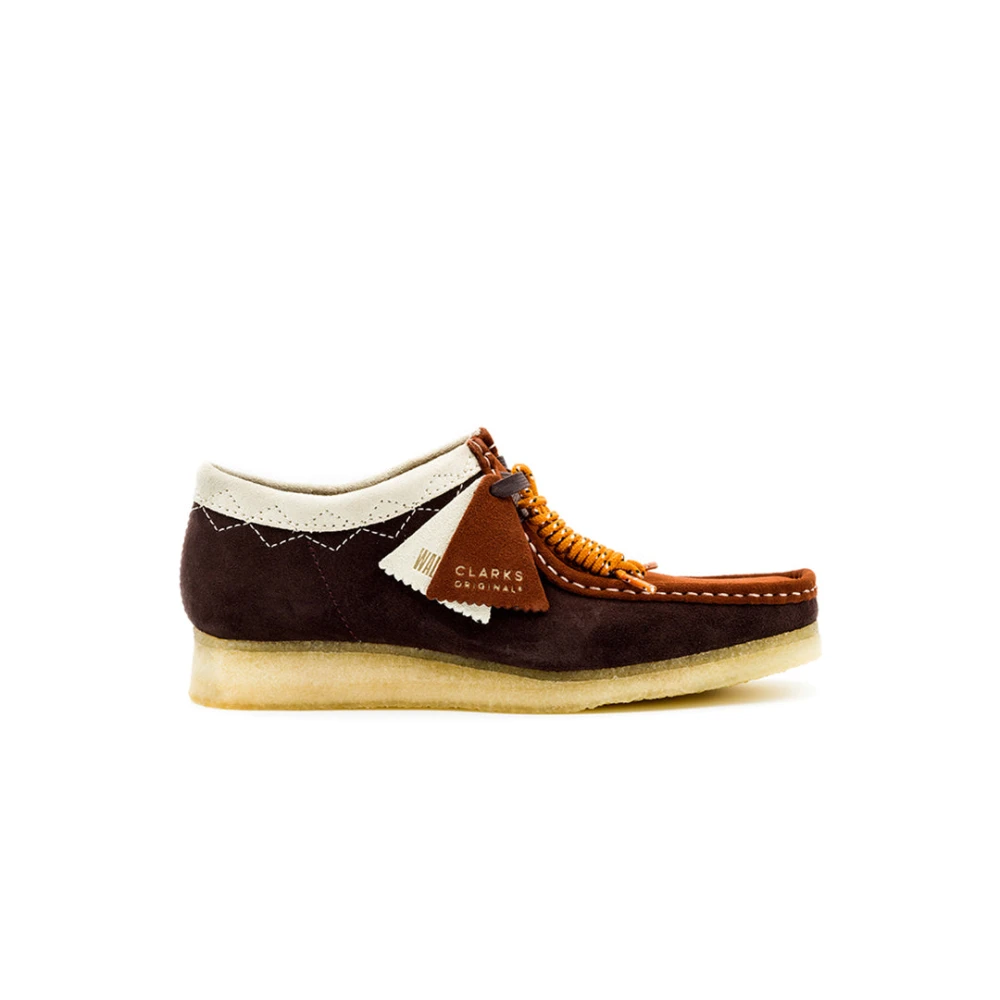 Brown wallabees sales