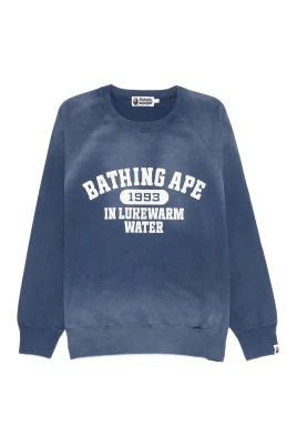 Destroy Washed Effect Relaxed Fit Crewneck Sweatshirt