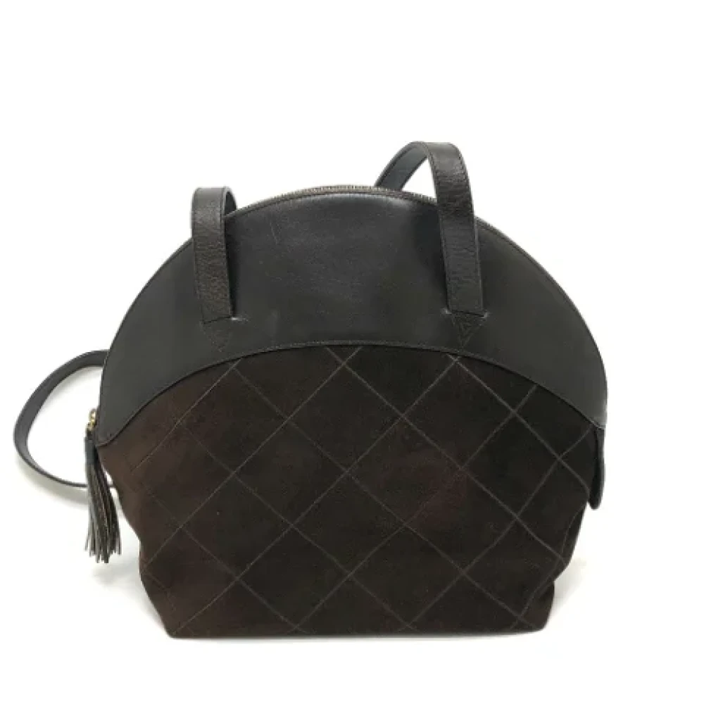 Salvatore Ferragamo Pre-owned Leather shoulder-bags Brown Dames