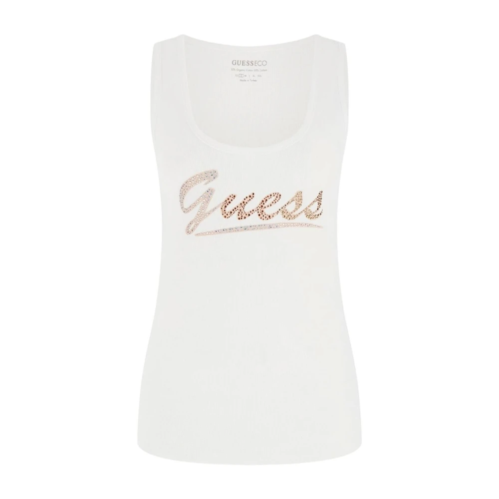 Guess Top zonder mouwen White Dames
