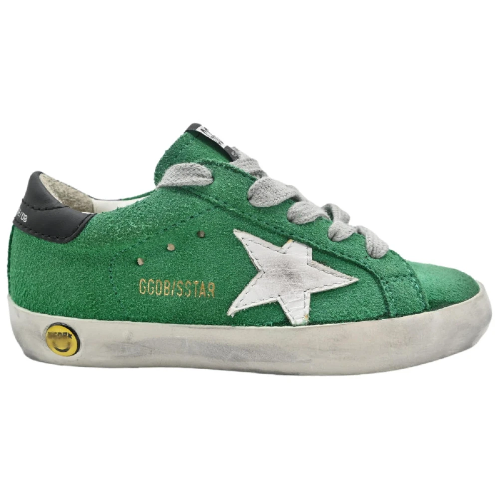 Golden Goose Superstar Green Sneakers Green, Pojke