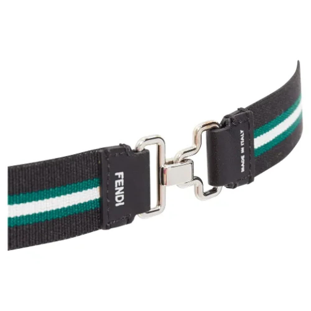 Fendi Vintage Pre-owned Leather belts Green Dames