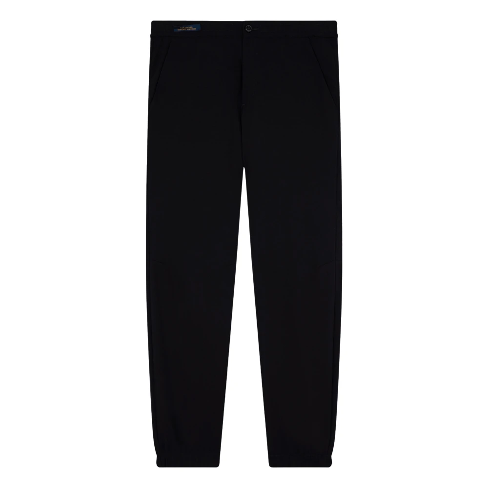 PAUL & SHARK Marine Regular Fit Nylon Broek Black Heren